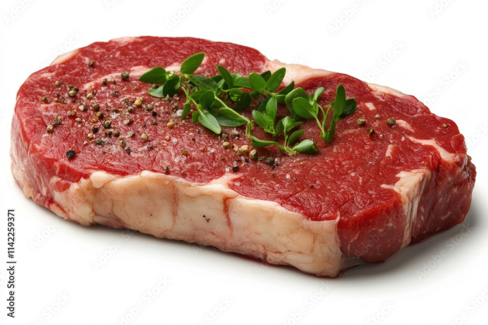 Steak On White Background Steak On White Background