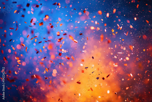 Wedding Confetti Background