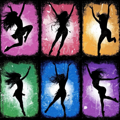 Youth Dancing Isolated
