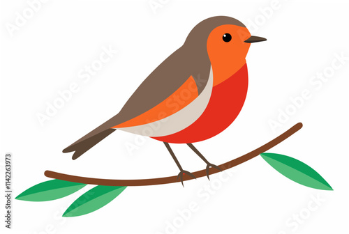 robin on branch