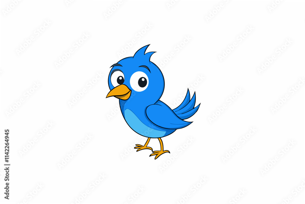 blue bird on white blue bird on white