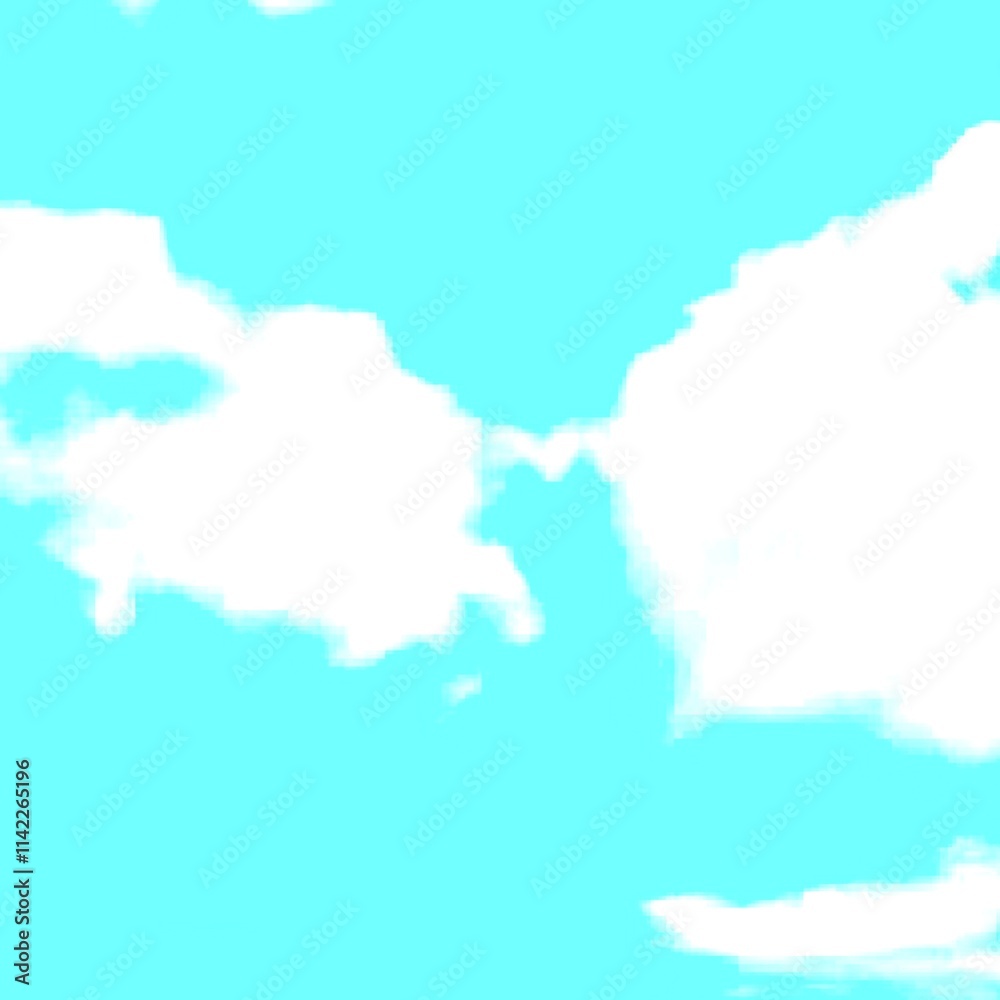 Obraz premium blue sky with clouds