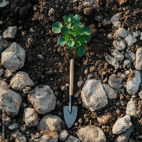 Garden Spade Isolated