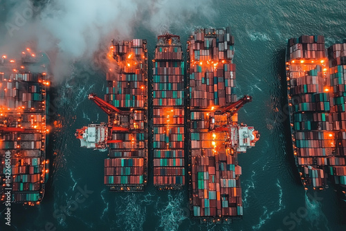 logistics background