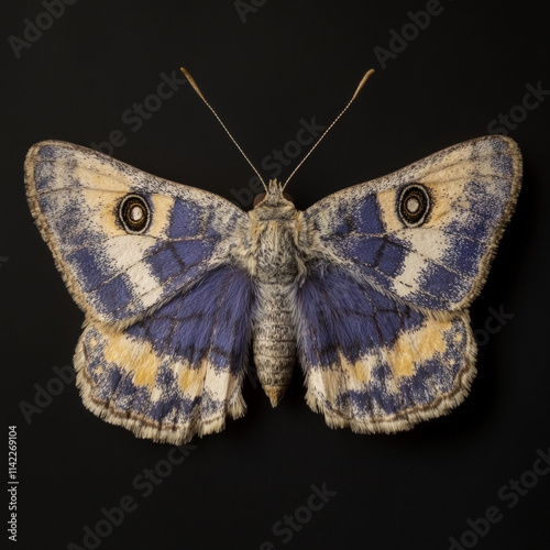 Purple Butterfly Isolated