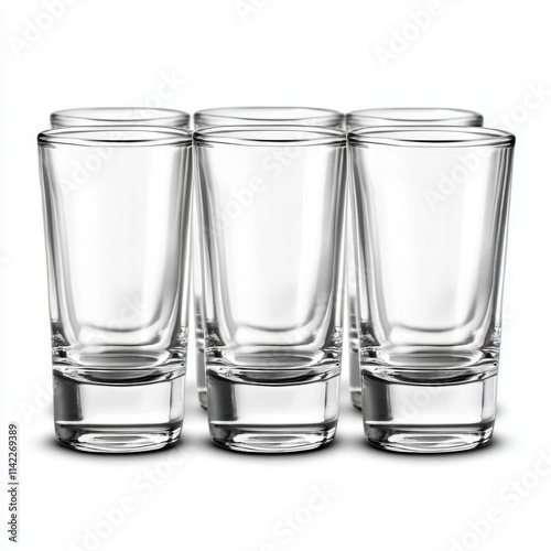 Shot Glasses Isolated