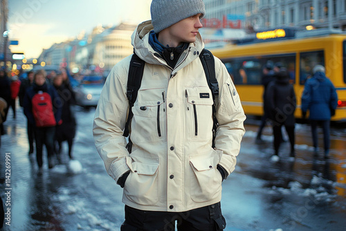 White Winter Jacket