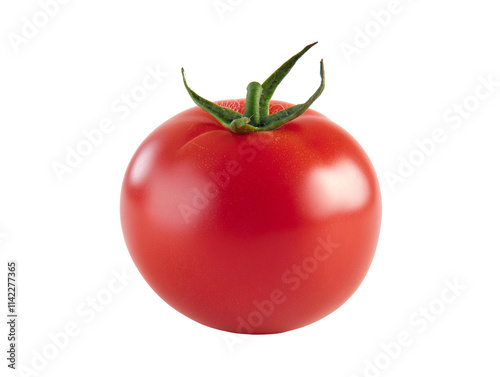 a close up of a tomato