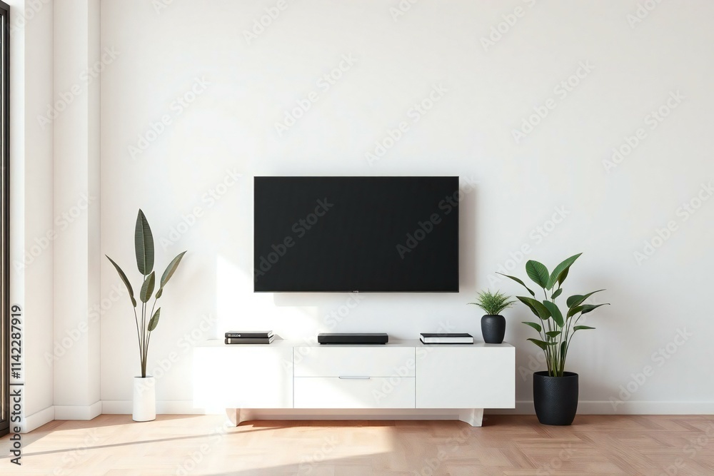 modern living room with tv modern living room with tv