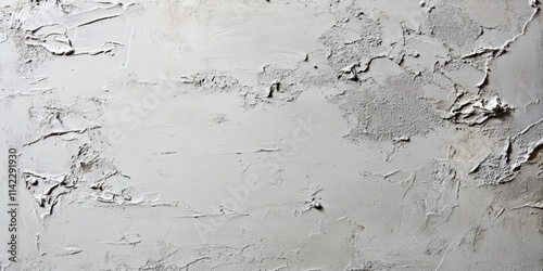 Close up view showcasing the texture of a smooth cement plastered wall, highlighting the intricacies of cement and the even finish of the painted surface. Perfect for texture and background themes. photo