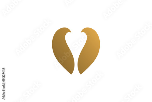 Love bird Logo Icon