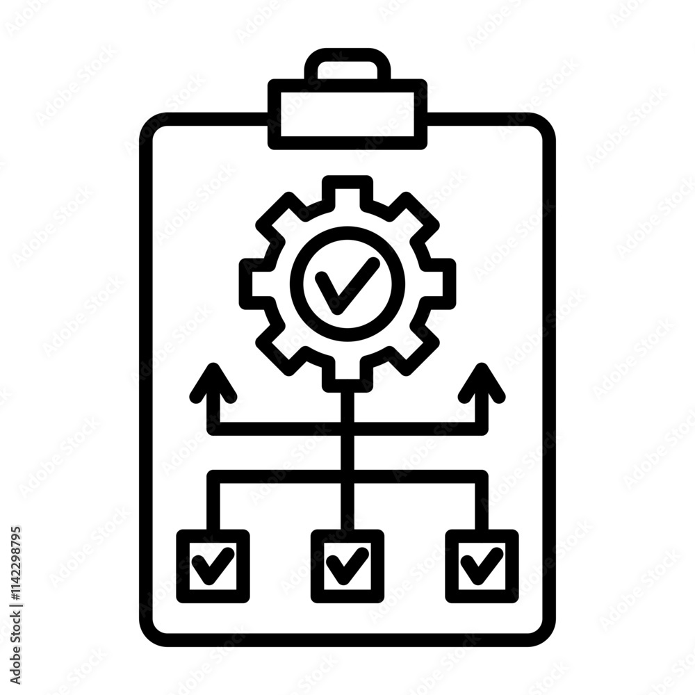 Task Analysis icon element for design Task Analysis icon element for design