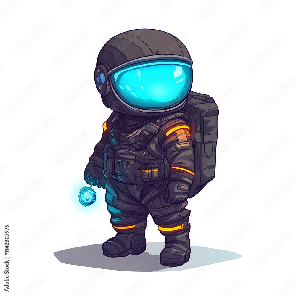 Radioactive person from postapocalyptic toxic zone Radioactive person from postapocalyptic toxic zone