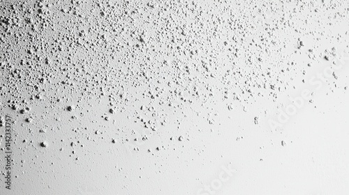 Abstract White Background with Random Textures and Bubbles in Various Sizes and Shapes photo