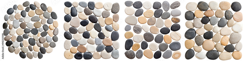 Soothing Pebble Pathway for Zen Meditation and Relaxation Smooth natural stones arranged in a calming minimalist pattern create a serene contemplative atmosphere perfect for mindfulness practices Soothing Pebble Pathway for Zen Meditation and Relaxation Smooth natural stones arranged in a calming minimalist pattern create a serene contemplative atmosphere perfect for mindfulness practices