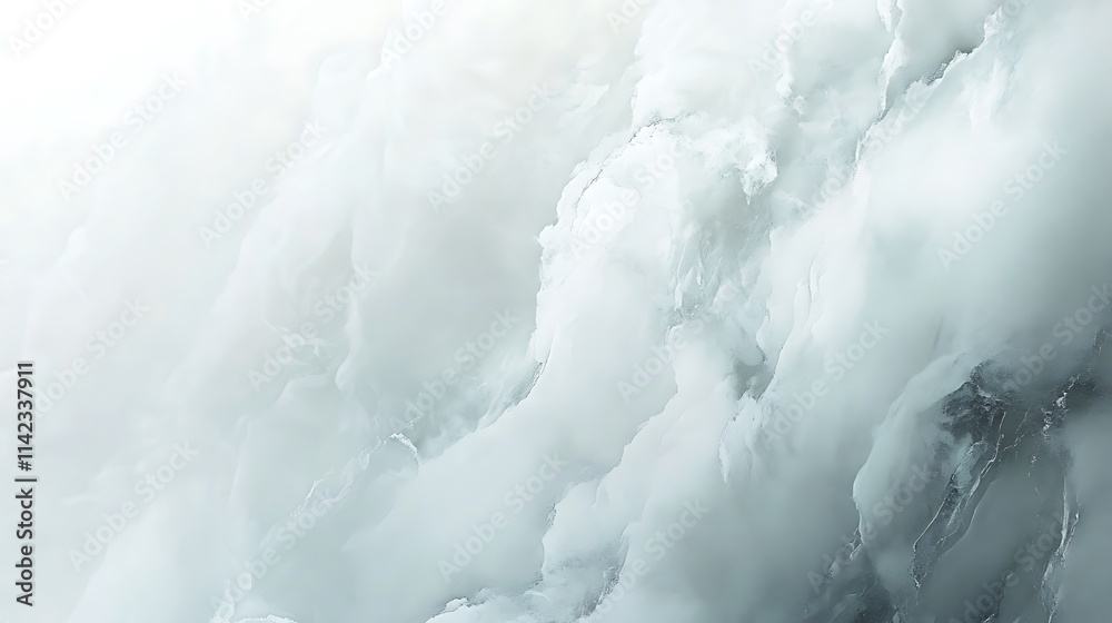 Elegant marble texture with white and grey tones for luxury designs