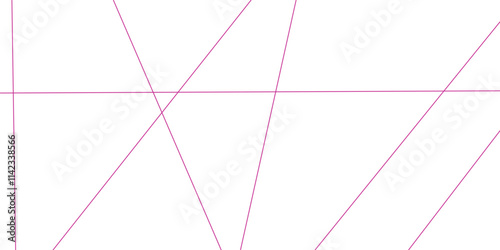 Abstract luxury pink geometric random chaotic lines. Random geometric line pattern on a transparent background. Random chaotic lines abstract geometric patterns of modern design.