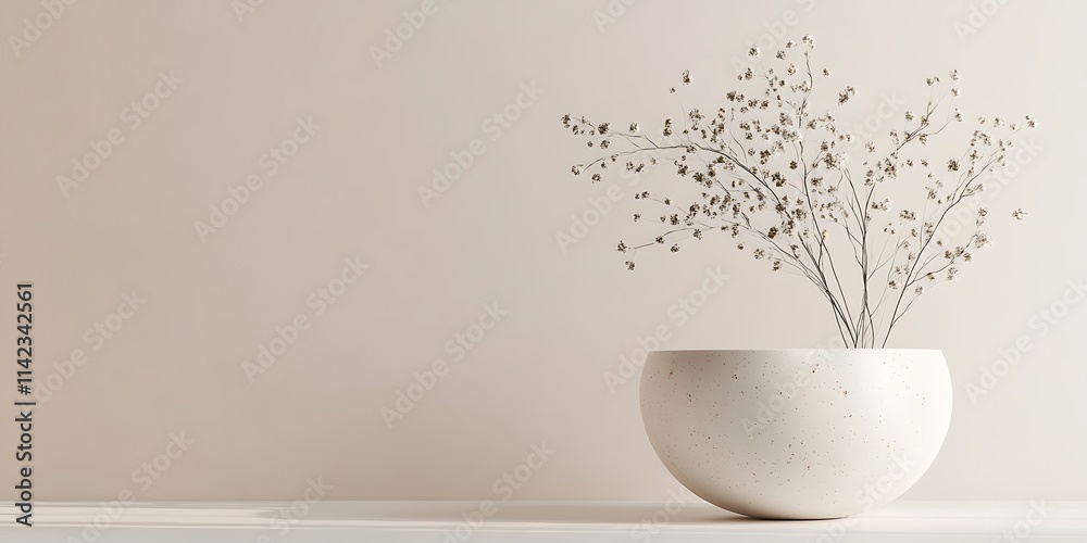 Studio photography setup for modern advertisements with copy space