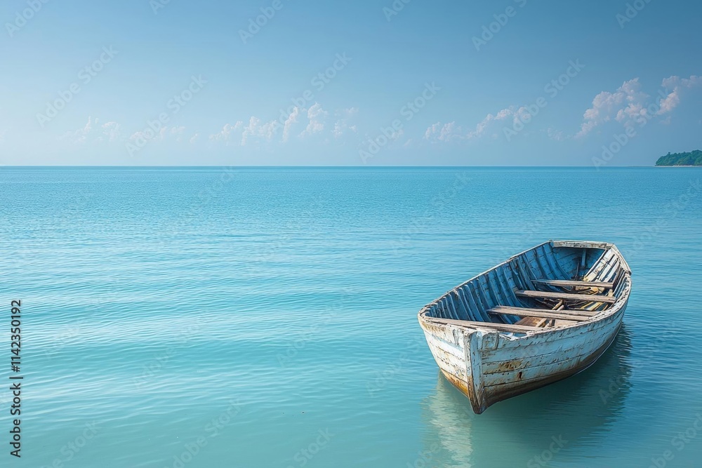 old wooden fishing boat shipwreck submerged in the sea , isolated on white background, , copy space, copy space for text, old wooden fishing boat shipwreck submerged in the sea , isolated on white background, , copy space, copy space for text,