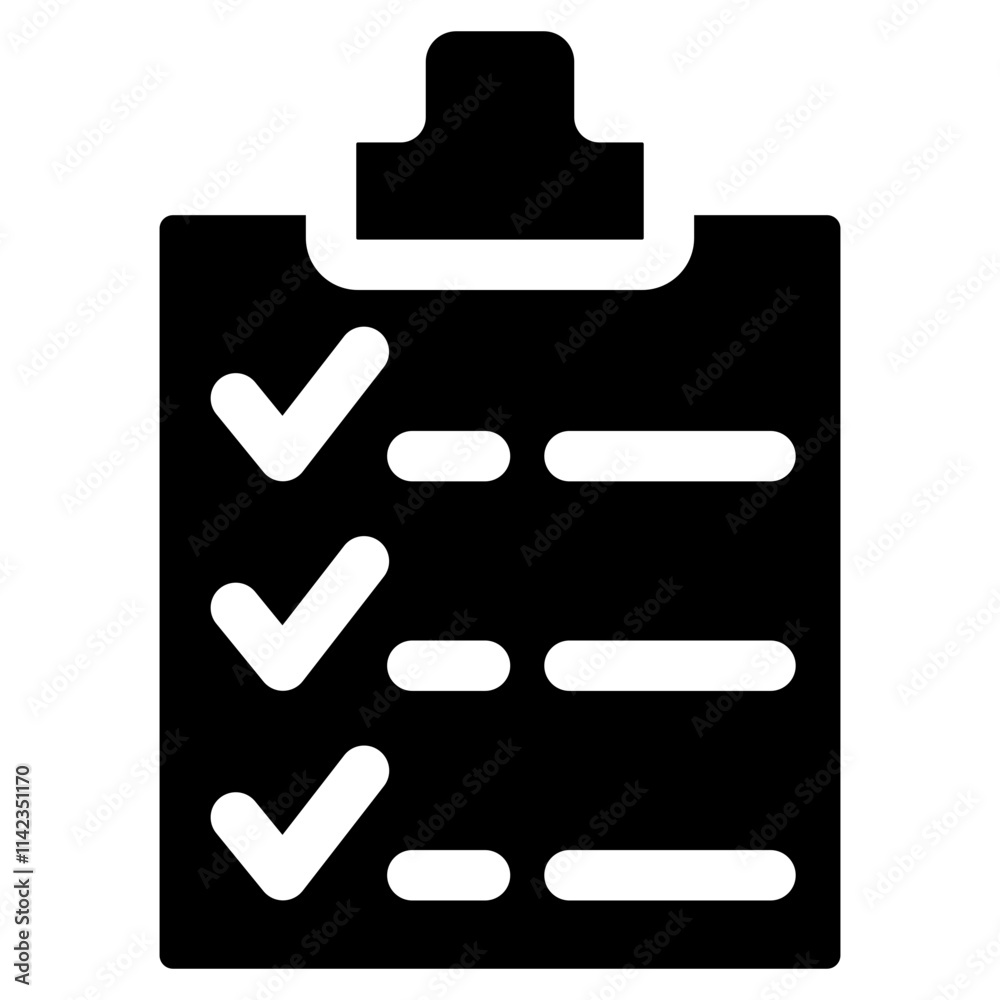 Assessment icon element for design Assessment icon element for design