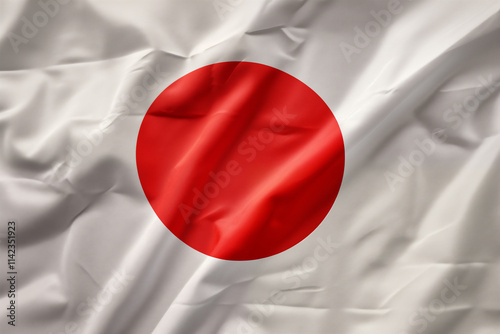 Free Download Japan flag. Waving Japanese flag - GFXLoad