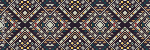 Stunning geometric background.contemporary tribal style seamless pattern.pattern ethnic graphic design print.Henna Mandala.Tribal African Inspired Pattern.carpet,wallpaper,wrapping,embroidery style