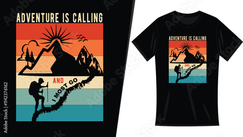 adventure t shirt design