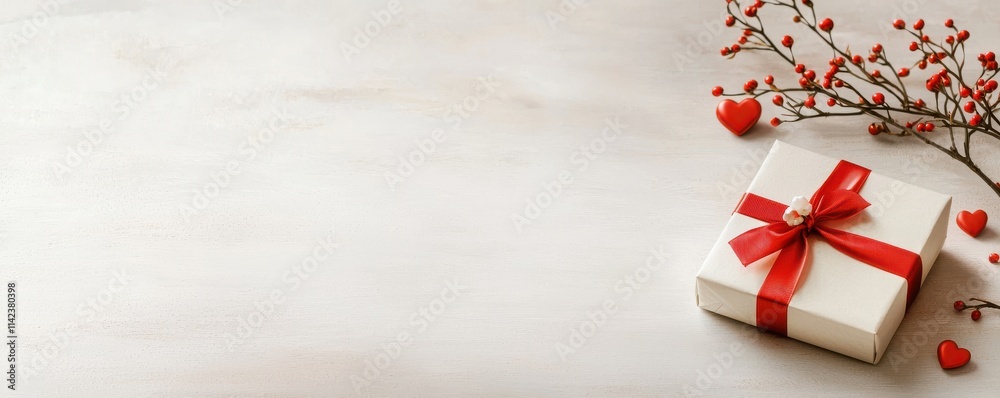 Valentine gift decoration elegant setting romantic atmosphere Valentine gift decoration elegant setting romantic atmosphere