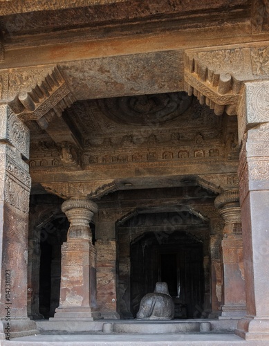 Badami Cave Temples are a complex of four cave temples located near the small town of Badami. Karnataka. India.