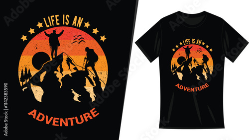 adventure t shirt design