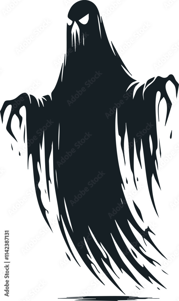 Obraz premium Phantom Silhouette for Mysterious Artwork