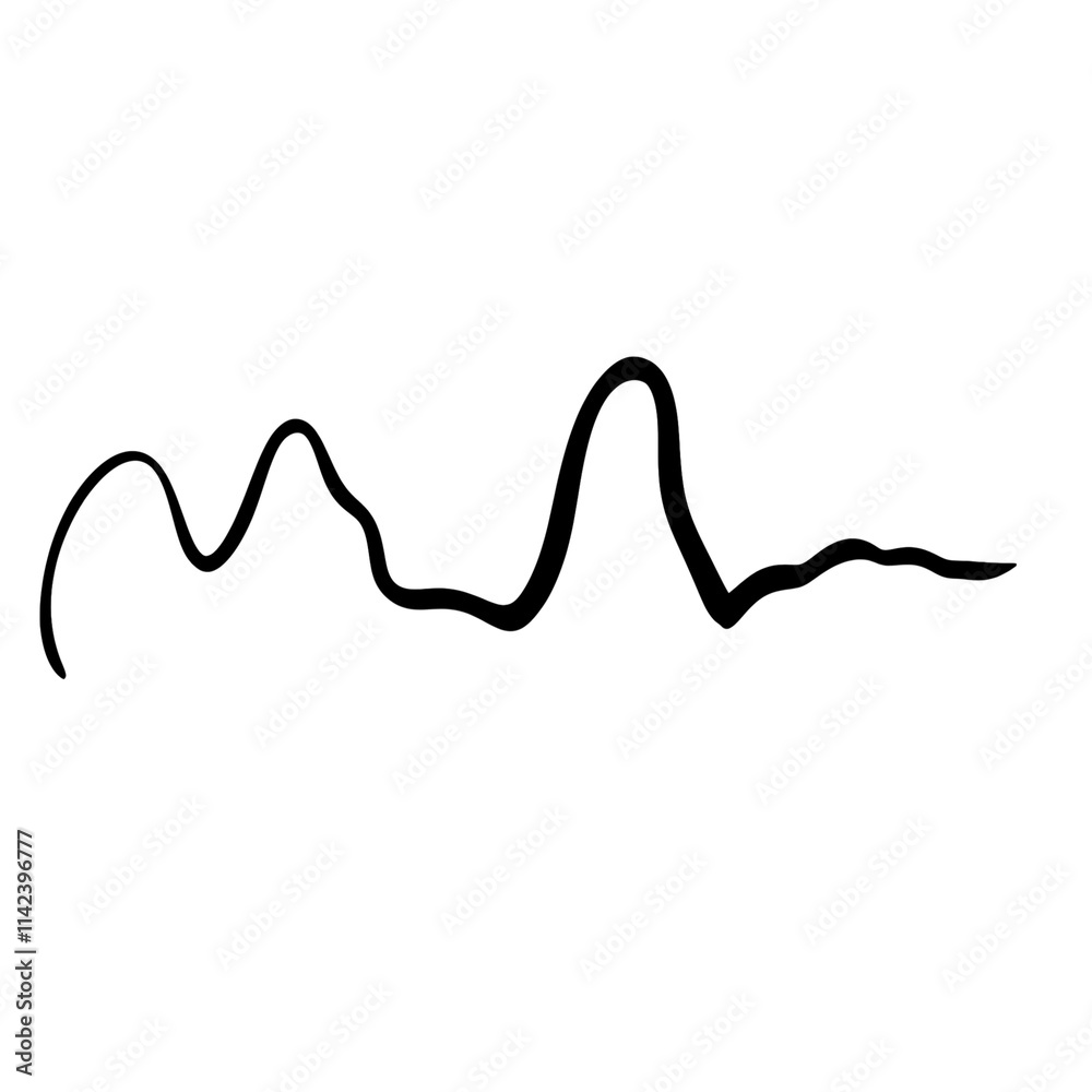 Hand drawn line line doodle curve spiral line Hand drawn line line doodle curve spiral line