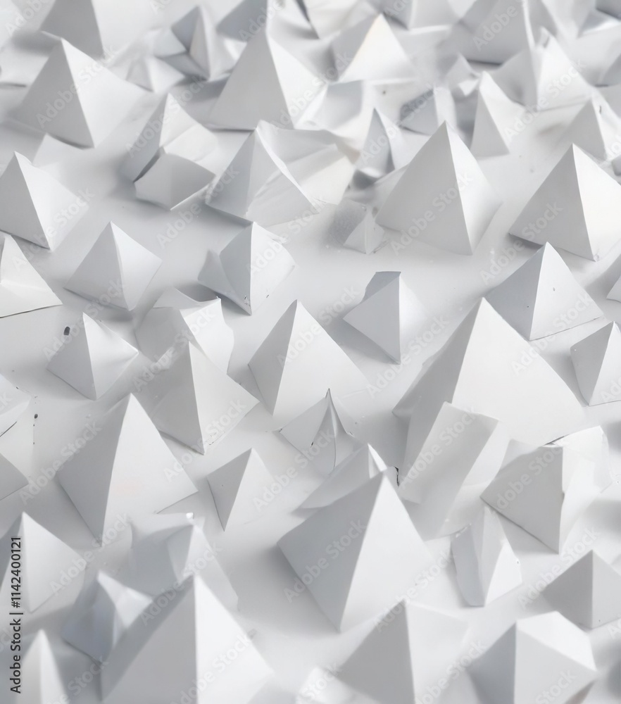 Geometric triangle shapes on a clean white background, simple shapes, minimalist design, triangle forms Geometric triangle shapes on a clean white background, simple shapes, minimalist design, triangle forms