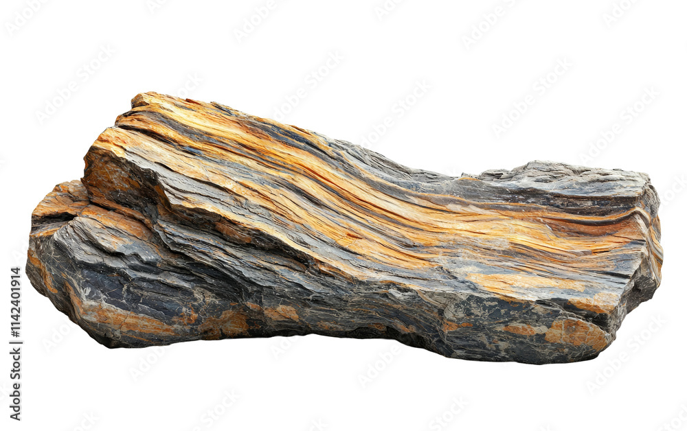 Beautifully Striated Natural Stone with Earthy Tones Isolated on transparent background Beautifully Striated Natural Stone with Earthy Tones Isolated on transparent background