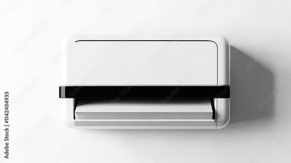 Stylish and Functional White Printer Design Stylish and Functional White Printer Design