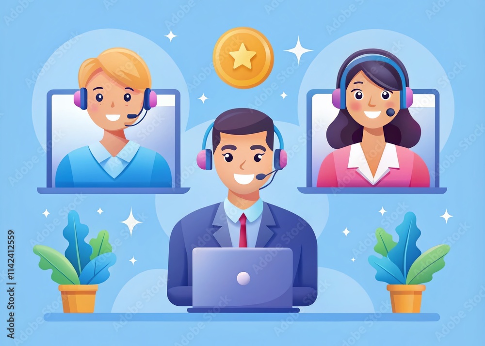 Animated Customer Support & Service Symbols: Engaging Looping Animations for Websites & Apps Animated Customer Support & Service Symbols: Engaging Looping Animations for Websites & Apps