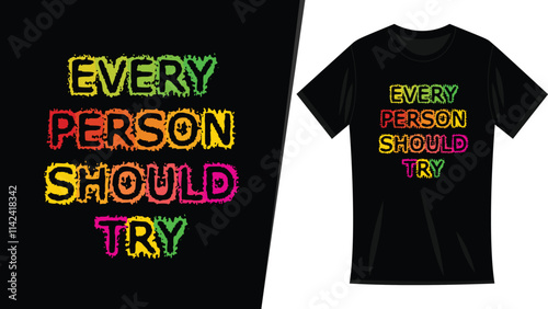 typography t shirt design