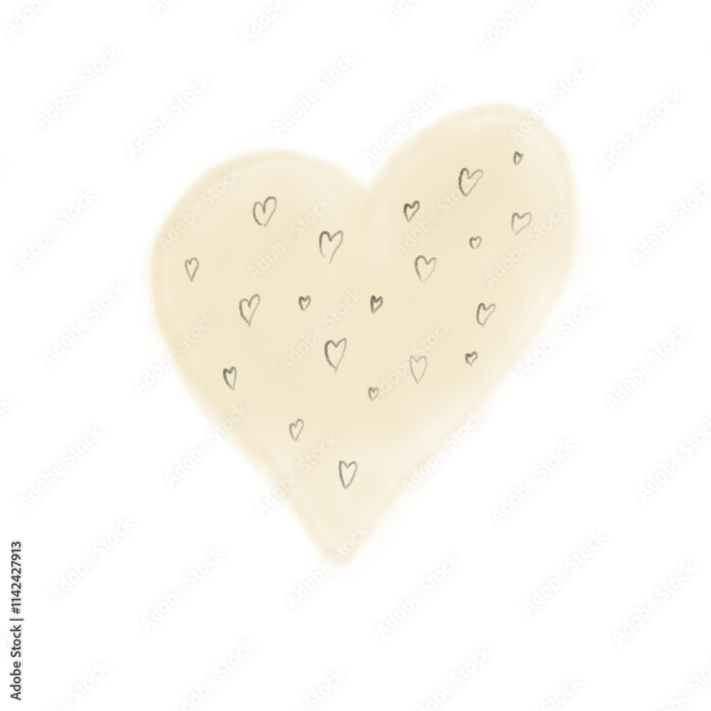 Fototapeta premium heart, love, valentine, pattern, vector, hearts, seamless, 