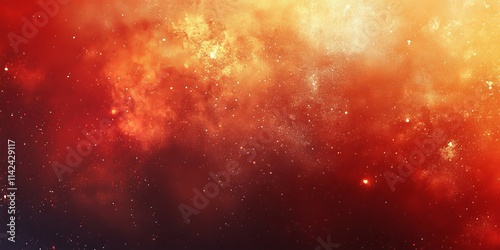 Red orange gradient background grainy noise texture backdrop abstract poster banner header design  Generative AI