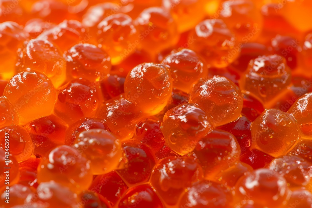 Fresh and wet natural red caviar. Image illustrated food for advertisement Fresh and wet natural red caviar. Image illustrated food for advertisement