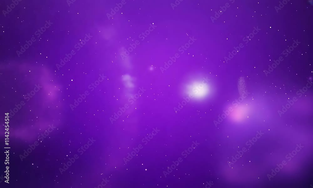 Abstract Purple and White Glowing Stars in Space Background Animation Abstract Purple and White Glowing Stars in Space Background Animation