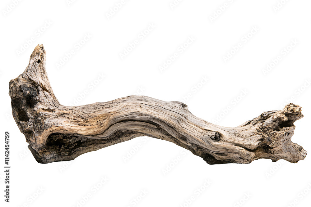 a piece of wood on a white background a piece of wood on a white background