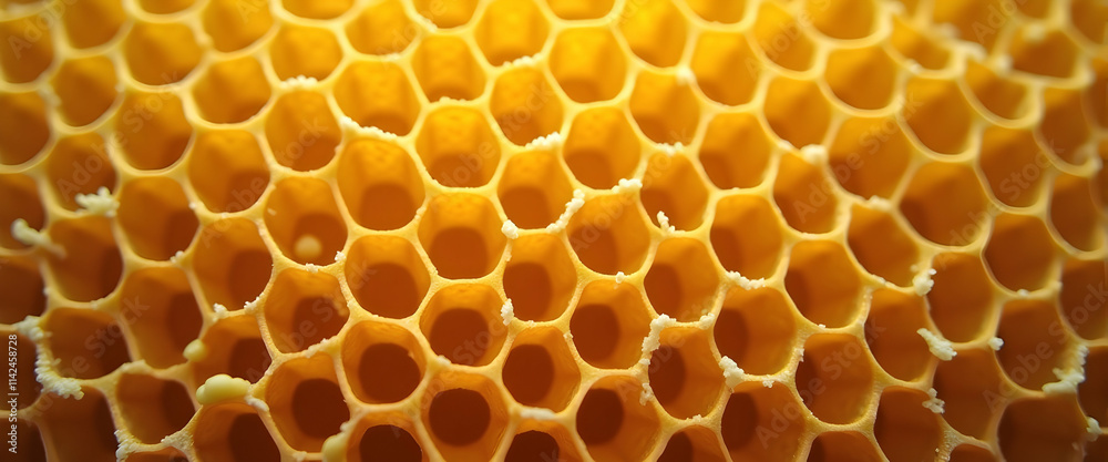 Golden Honeycomb: A mesmerizing close-up of nature's intricate hexagonal masterpiece. Pure sweetness captured! Golden Honeycomb: A mesmerizing close-up of nature's intricate hexagonal masterpiece. Pure sweetness captured!