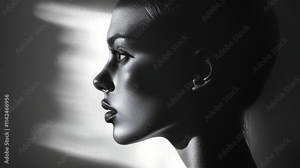 Obraz premium Elegance in shadows