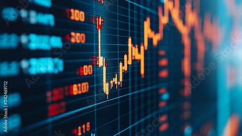 Minimalist Financial Market Risk Management Dashboard with Data Charts and Analytics Visualizations