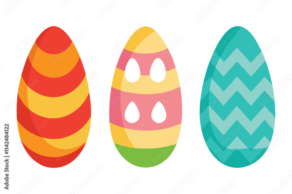 3 different styles of easter eggs vector.eps 3 different styles of easter eggs vector.eps