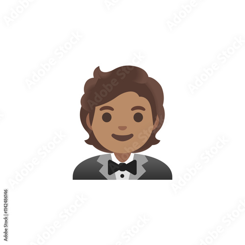 Person in Tuxedo Emoji  
