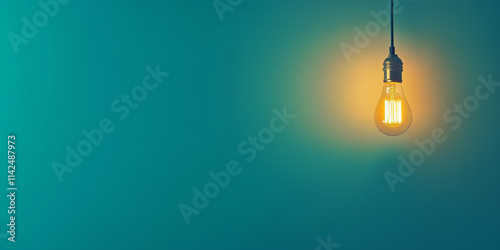 light bulb hanging on a rope