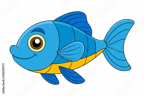 cartoon fish cartoon illustration