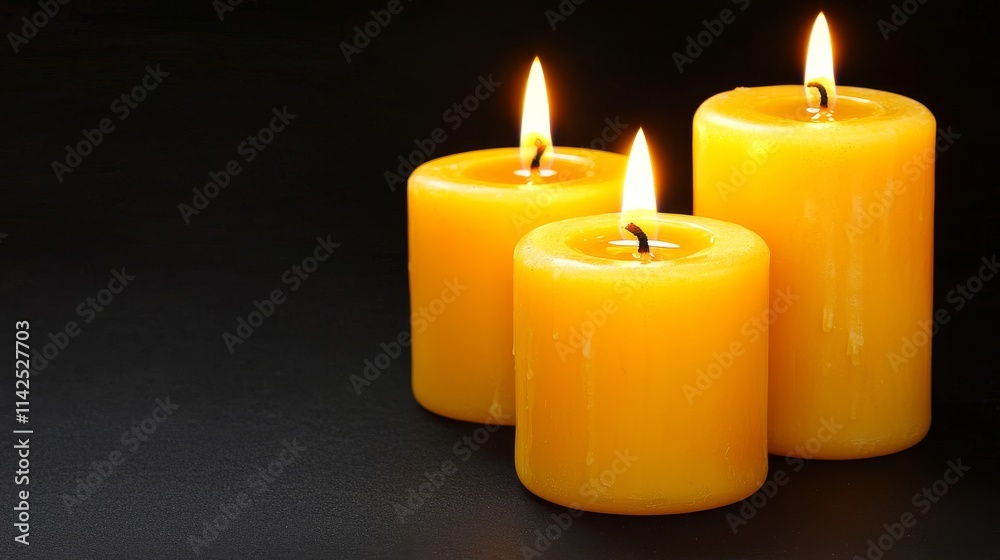 Yellow Candles, Perfect for Home Decor and Relaxation, Enhance Ambiance Effortlessly Yellow Candles, Perfect for Home Decor and Relaxation, Enhance Ambiance Effortlessly